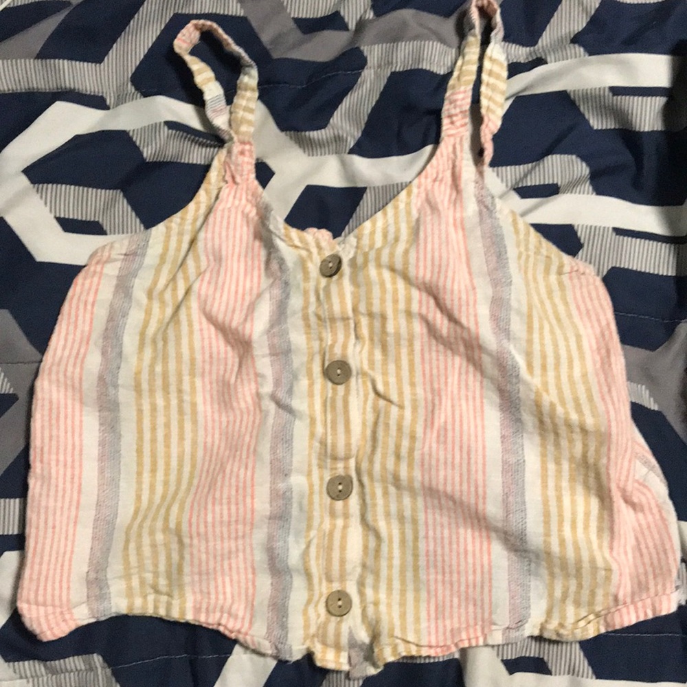 Crop tank top